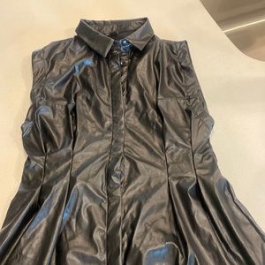 leather dress